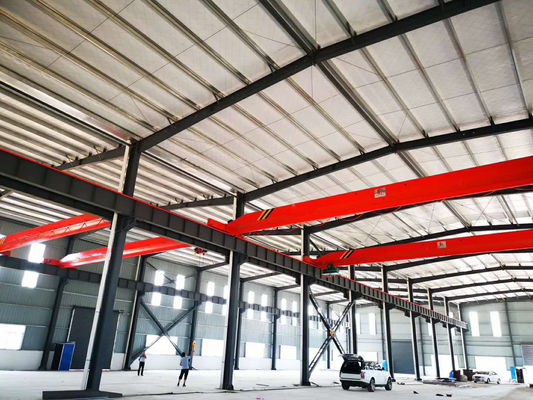 Εργαστήριο κατασκευής χάλυβα Q235B Q355B Μεγάλο γερανό ετοιμότητα