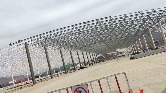 Προκατασκευασμένο Στεγασμένο Σκελετό Χάλυβα για Σταθμούς Διοδίων