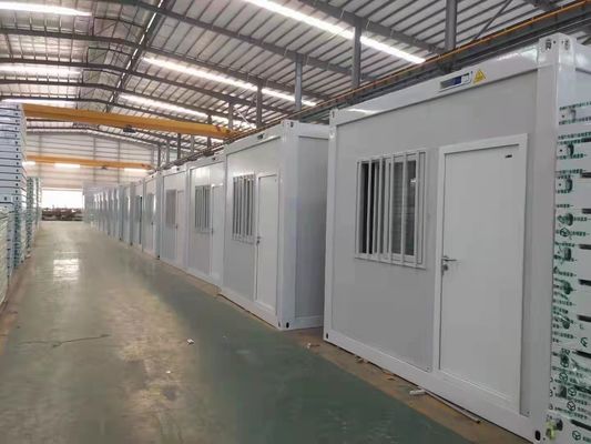 Γαλβανισμένο Προκατασκευασμένο Κοντέινερ Σπίτι με Πάνελ από Ορυκλοβάμβακα