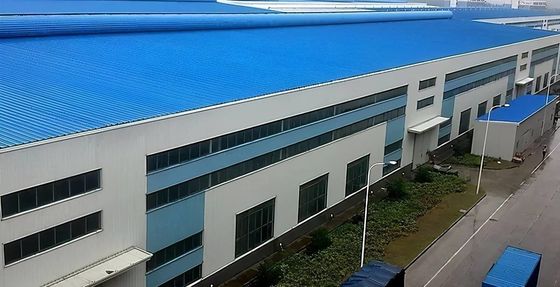 Μεγάλη έκταση Προσαρμοσμένο βιομηχανικό εργοστάσιο αποθήκη Προσυσκευασμένο εργοστάσιο δομής χάλυβα
