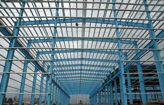 Προκατασκευασμένο Εργαστήριο από Χάλυβα με Γερανογέφυρα