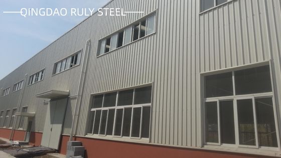 Μεγάλη έκταση Προσαρμοσμένο βιομηχανικό εργοστάσιο αποθήκη Προσυσκευασμένο εργοστάσιο δομής χάλυβα
