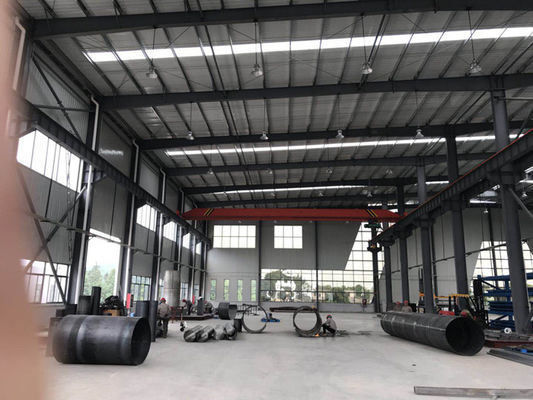 Εργοστάσιο προετοιμασμένου χάλυβα H-Section Frame Q235B Q355B 50 χρόνια ζωής