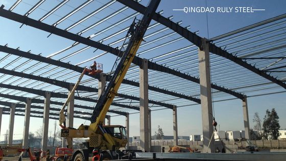 Εργαστήριο κατασκευής χάλυβα Q235B Q355B Μεγάλο γερανό ετοιμότητα