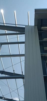 Προκατασκευασμένο Εργαστήριο από Χάλυβα Μεγάλης Διάστασης Εύκολης Συναρμολόγησης με Γερανό