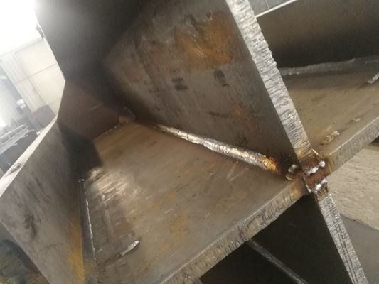 Προετοιμασμένη χάλυβα δομή H-Section στήλη δομή Q235B Q355B