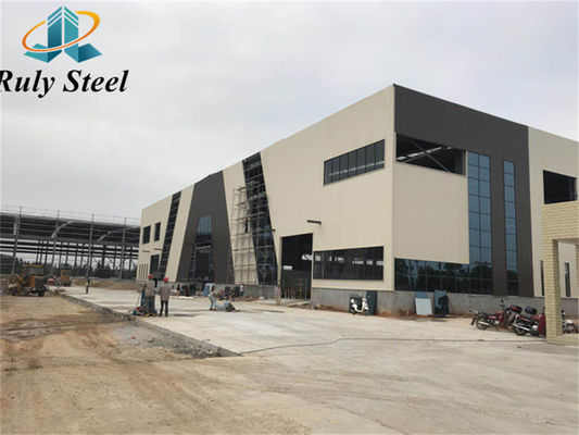 Quick Build Building Prefabricated Steel Warehouse / Workshop / Shed Steel Structure Το κτίριο είναι κατασκευασμένο από χάλυβα.