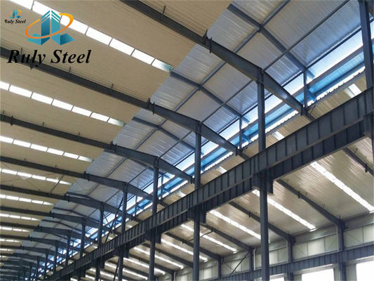 Quick Build Building Prefabricated Steel Warehouse / Workshop / Shed Steel Structure Το κτίριο είναι κατασκευασμένο από χάλυβα.