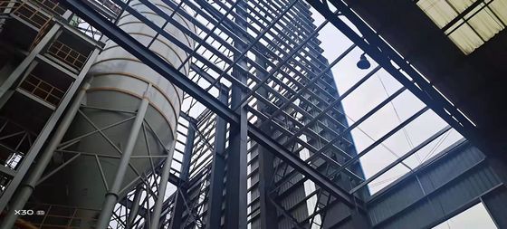 Εργαστήριο κατασκευής χάλυβα, βιομηχανικό εργοστάσιο ελαφρού χάλυβα