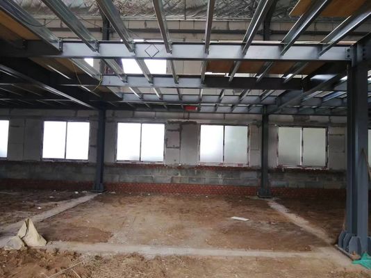 Βιομηχανική κατασκευή από ελαφρύ χάλυβα Προσυσκευασμένη δομή Χάλυβα Φρέμα Κατασκευή κτιρίων Αποθήκη