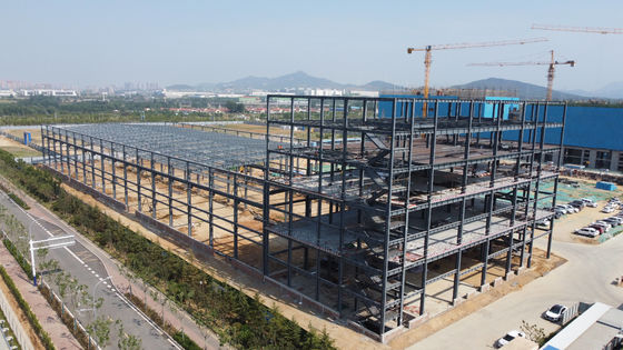 Προκατασκευασμένη Αποθήκη Χάλυβα με Πάνελ Σάντουιτς για Βιομηχανική Χρήση