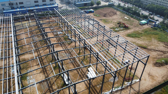 100m*30m Σιδηρομεταλλευτική δομή Προετοιμασμένα κτίρια αποθηκών από χάλυβα