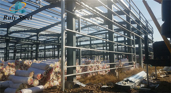 Εργοστάσιο αποθήκευσης χάλυβα H-Section Prefab