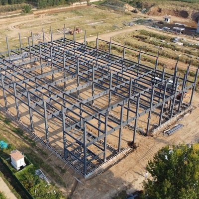 Προκατασκευασμένη Αποθήκη από Χάλυβα Q235B Q355B ASTM A36 Μεγάλο Άνοιγμα
