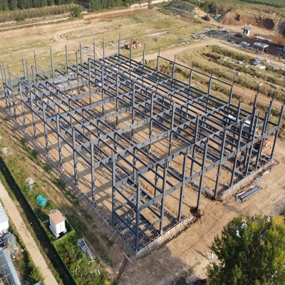 Προκατασκευασμένη Αποθήκη από Χάλυβα Q235B Q355B ASTM A36 Μεγάλο Άνοιγμα