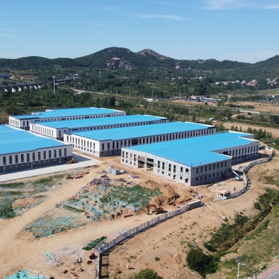Προκατασκευασμένη Αποθήκη Χάλυβα 200μ x 150μ για Εργοστάσιο Logistics