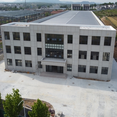 Διόροφη Κτιριακή Δομή Γραφείων από Χάλυβα με Πάνελ PU Sandwich