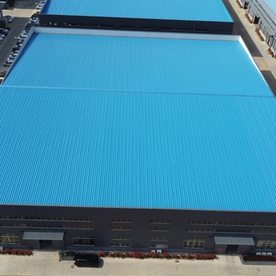 Καθαρό κτίριο αποθήκης χάλυβα Span Light Gauge Prefab σχεδιασμός