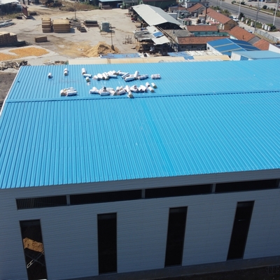 Προκατασκευασμένη Αποθήκη Χάλυβα με Μπουλόνια, Βιομηχανικό Εργαστήριο, Στέγαστρο