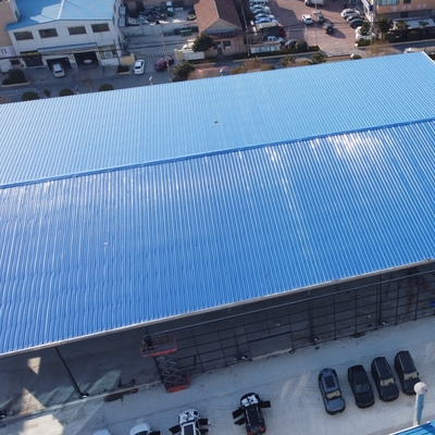 60x30x7,5m Προσυσκευασμένη αποθήκη χάλυβα ASTM A36 Q235B