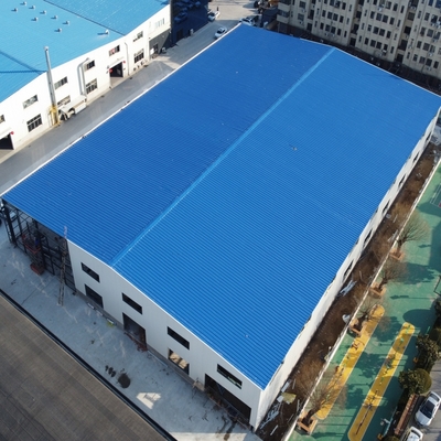 Καθαρό κτίριο αποθήκης χάλυβα Span Light Gauge Prefab σχεδιασμός