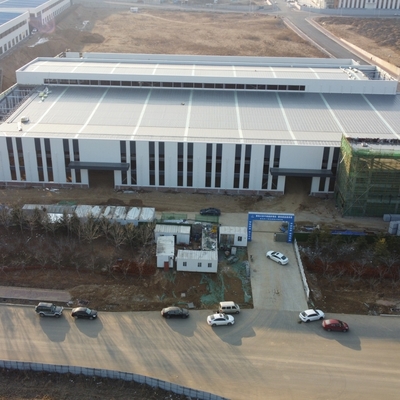 Μεταλλική κατασκευή κτιρίου PEB Q235B Q355B για αποθήκη εργαστηρίου