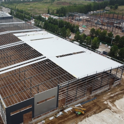 Βιομηχανικό Κτίριο από Ατσάλινη Δομή με Πλαίσιο Γαλβανισμένο εν θερμώ