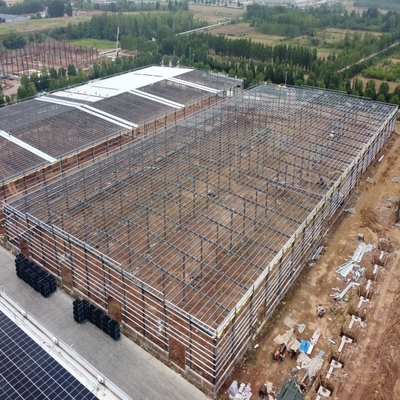Χαλύβδινο Κτίριο PEB για Αποθήκη Logistics με Διάρκεια Ζωής 50 Ετών