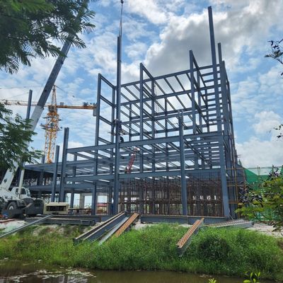 Σύγχρονο σχεδιασμό Προσυσκευασμένη χάλυβα δομή ξενοδοχεία πολυώροφα χάλυβα κτίρια προμήθεια