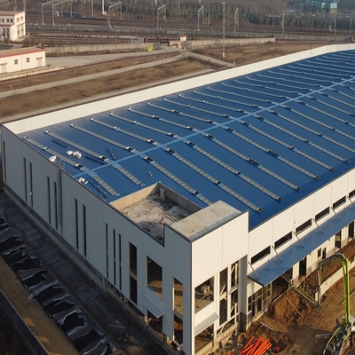 Εργαστήριο κατασκευής μεταλλικών δομών Q235B Q355B Σχεδιασμός ευρείας διάστασης