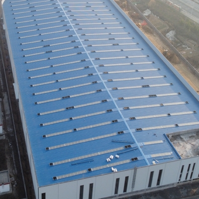 Προκατασκευασμένη Αποθήκη από Χάλυβα Q235B Q355B με Διάρκεια Ζωής 50 Χρόνια