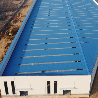 15000㎡ Αποθηκευτικός χώρος από προκατασκευασμένο χαλύβδινο σκελετό για Logistics