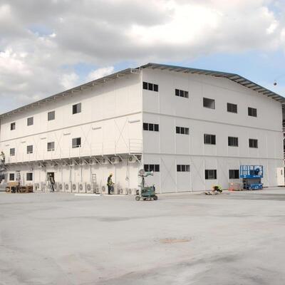 Q355B Σιδηροδρομικό πολυώροφο πολυκατοικία με χάλυβα