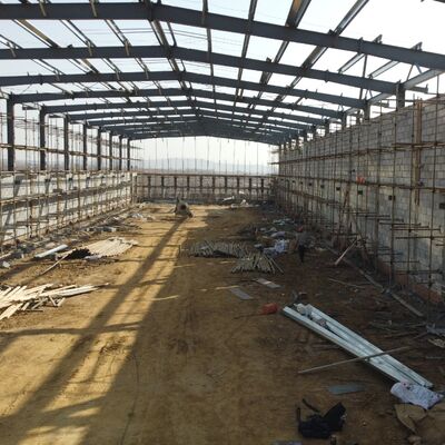 Prefabricated Insulated Steel Structure Poultry House For Layer Farm