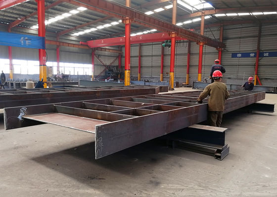 Ζυγισμένα δομικά χάλυβα H δομές Q235B Q355B ASTM A36
