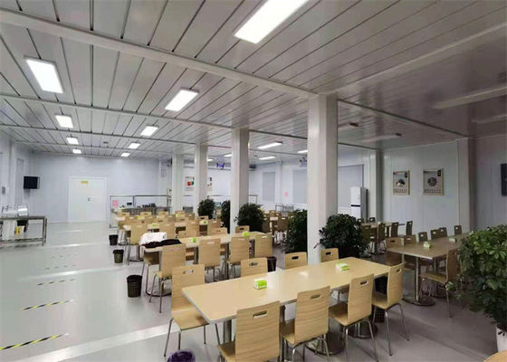Ζυγισμένο Prefab Container House με τοίχους από υαλοπλάσινο