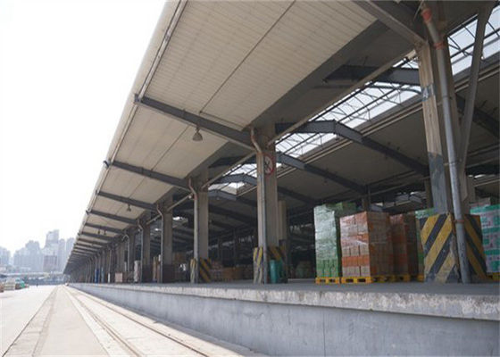 Προκατασκευασμένη Αποθήκη από Χάλυβα Q235B Q355B με Διάρκεια Ζωής 50 Χρόνια