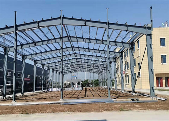 50Mx20M Προσυσκευασμένη αποθήκη χάλυβα με γαλβανισμένο πλαίσιο