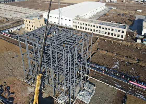 Πολυώροφα κτίρια από χάλυβα Κατασκευή κατασκευών από χάλυβα
